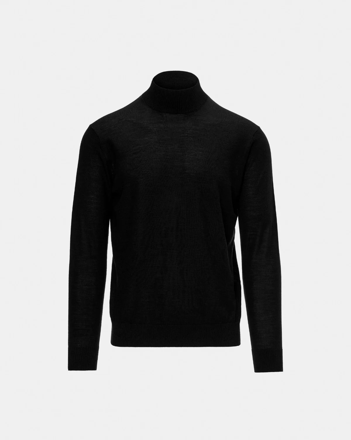 Maleta neagra din lana merino extra fina 16 GG