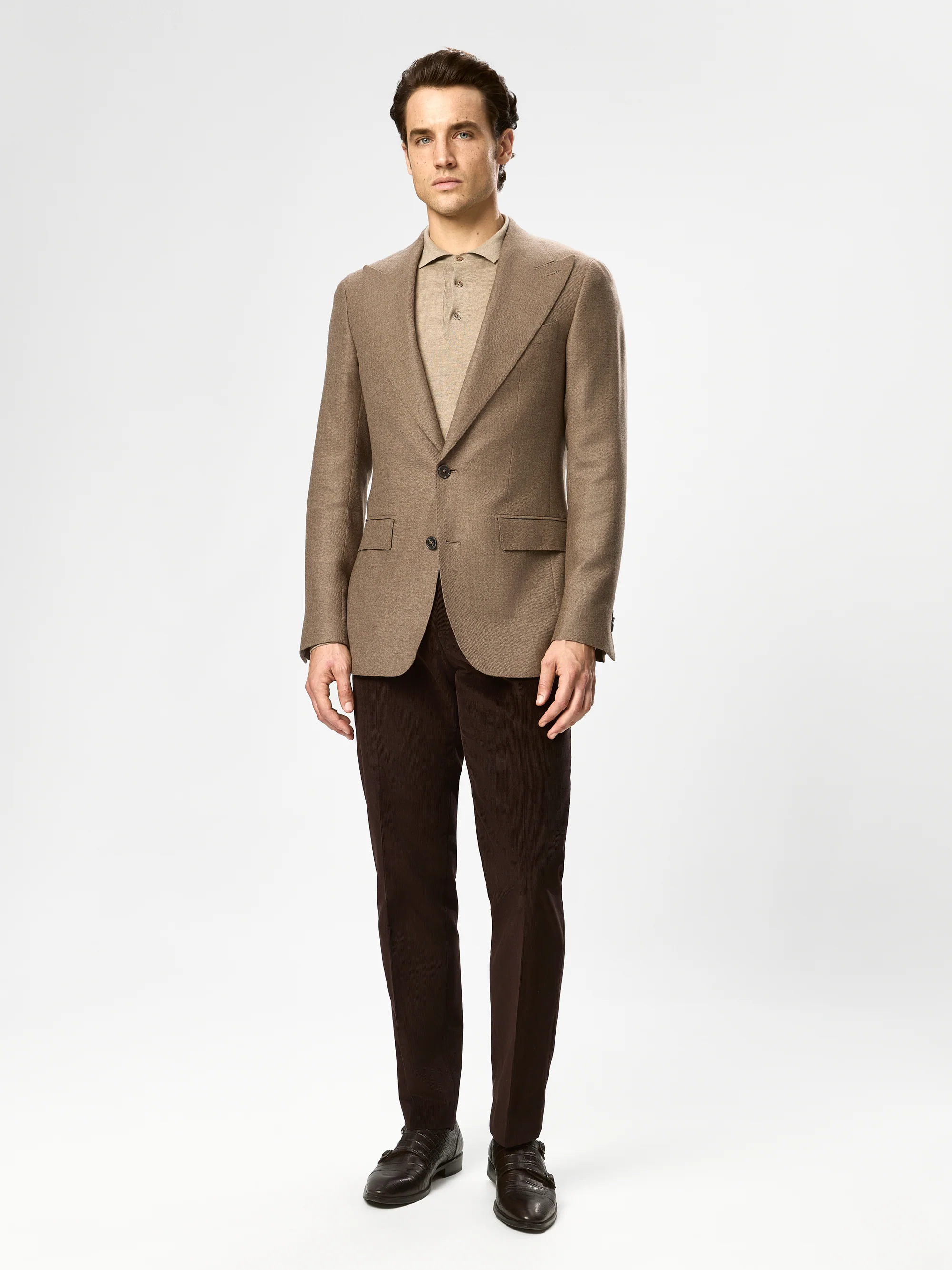 Sacou maro tesatura Vitale Barberis Canonico