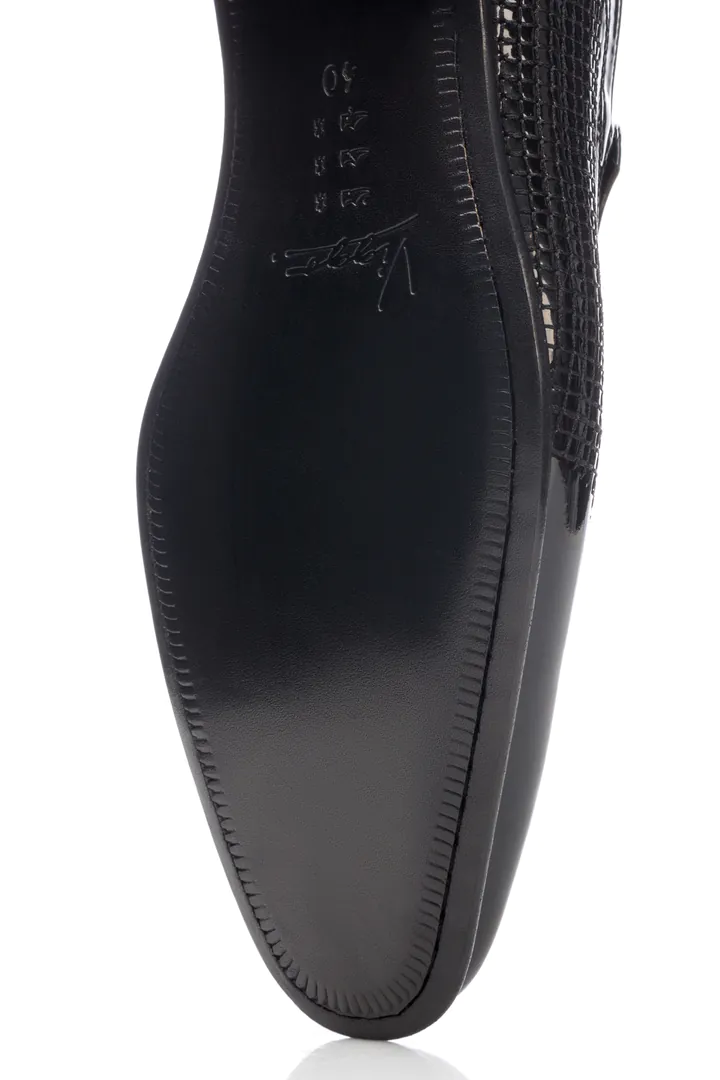 TUXEDO TEXTURED LOAFERS - imagine 3