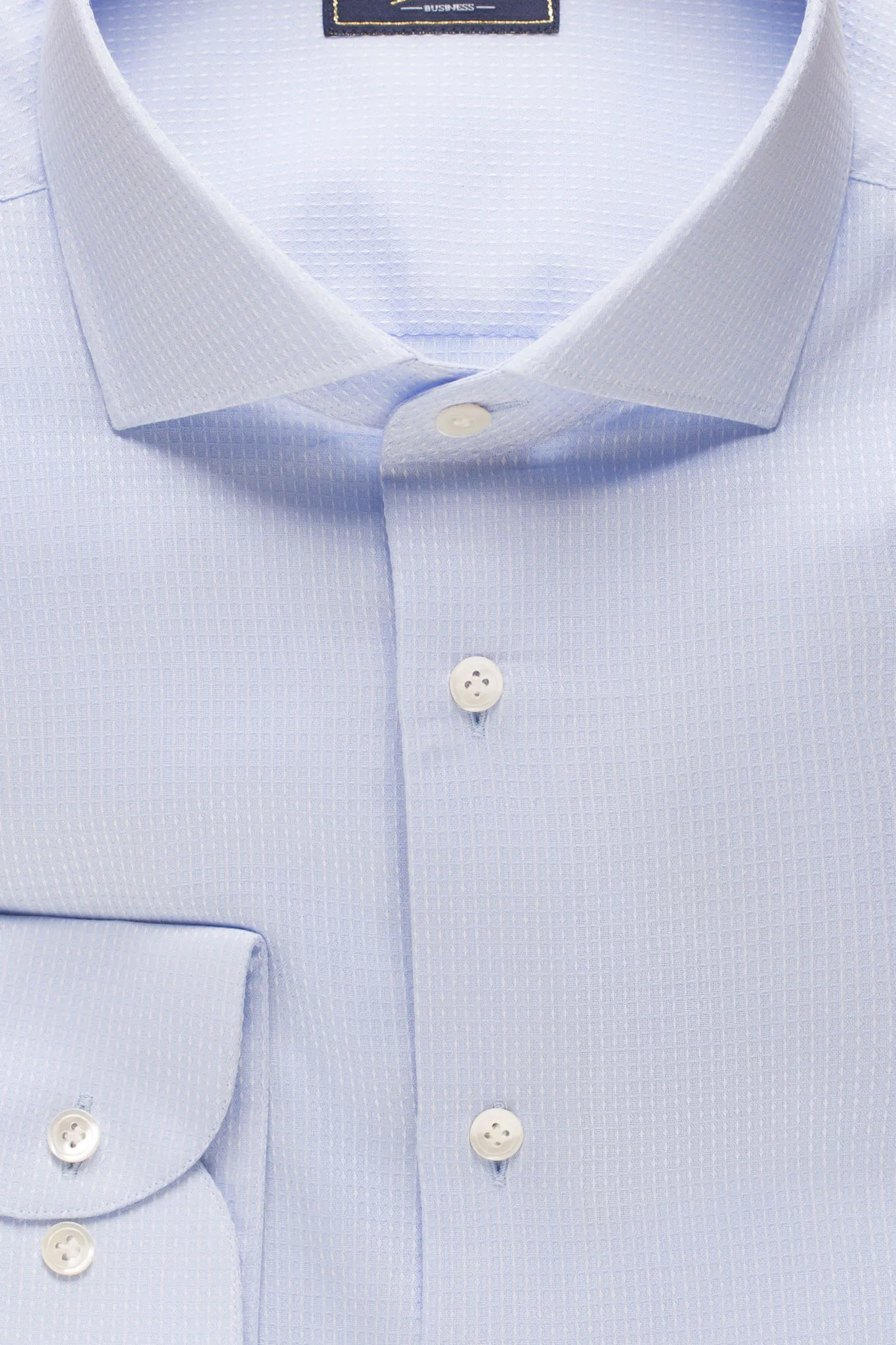 CAMASA BLEU TEXTURATAA