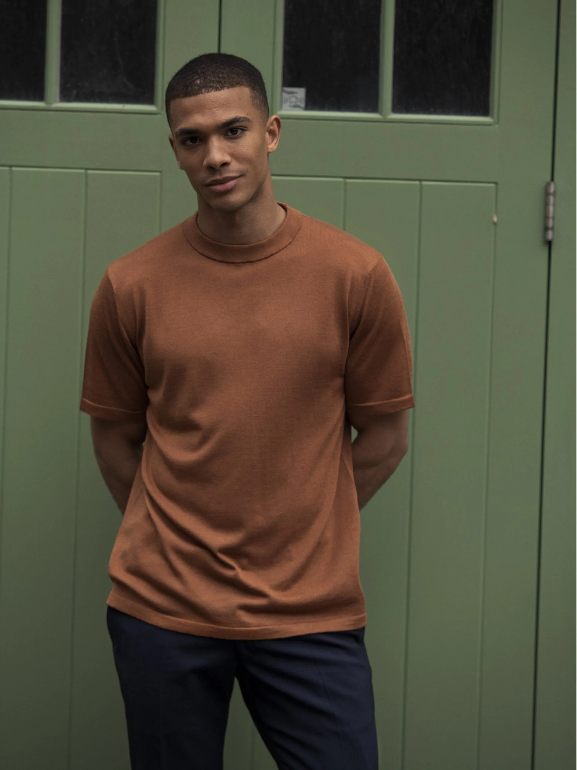 TRICOU CAMEL DIN MATASE NATURALA SI LANA MERINO