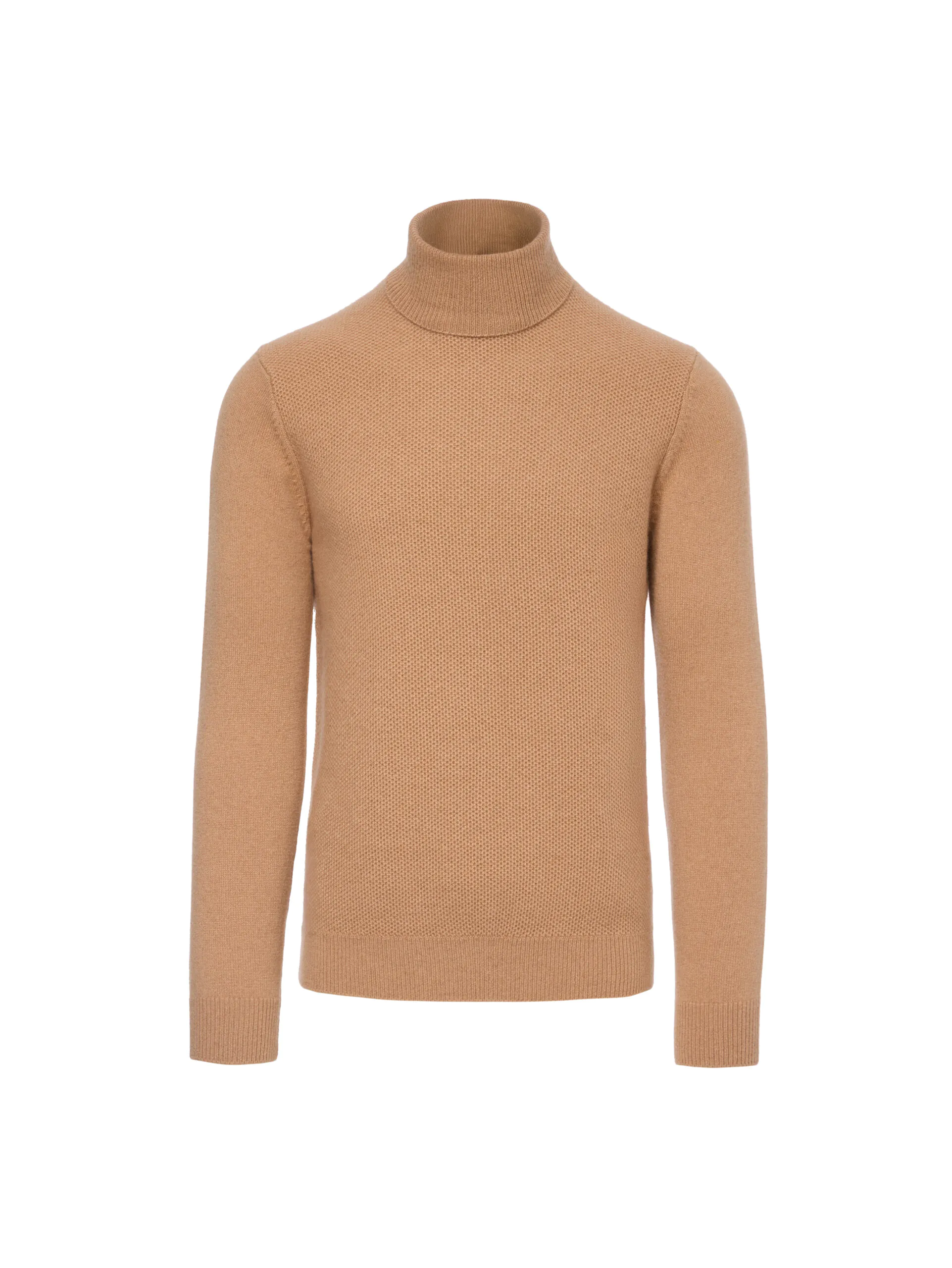 PULOVER PE GAT DIN BABY CASMIR, CAMEL