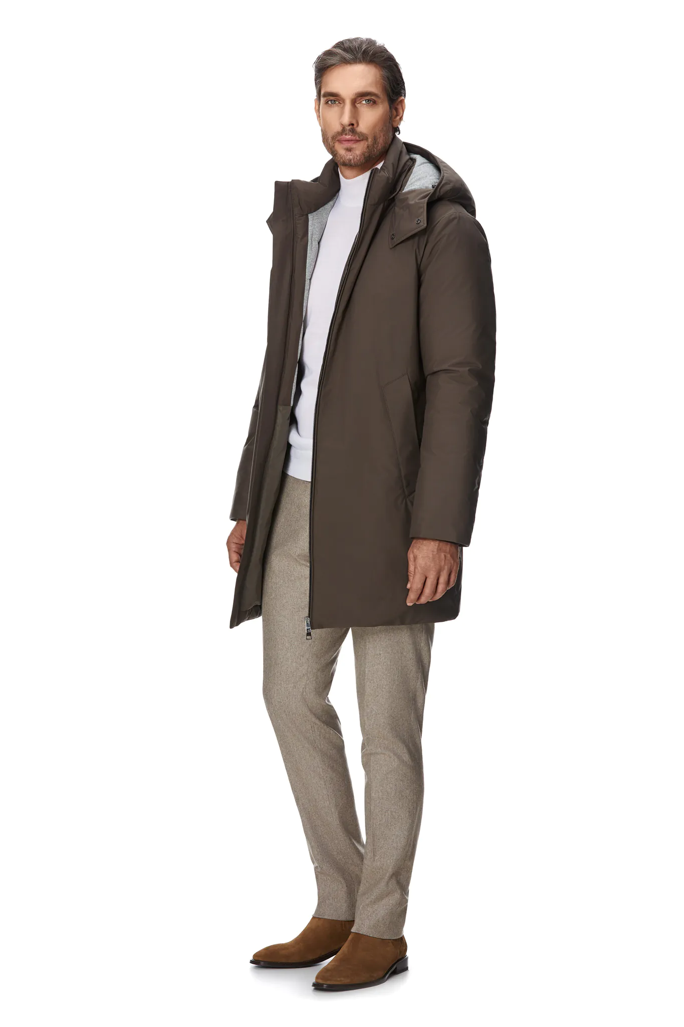 PARKA TAUPE DIN PUF - imagine 5