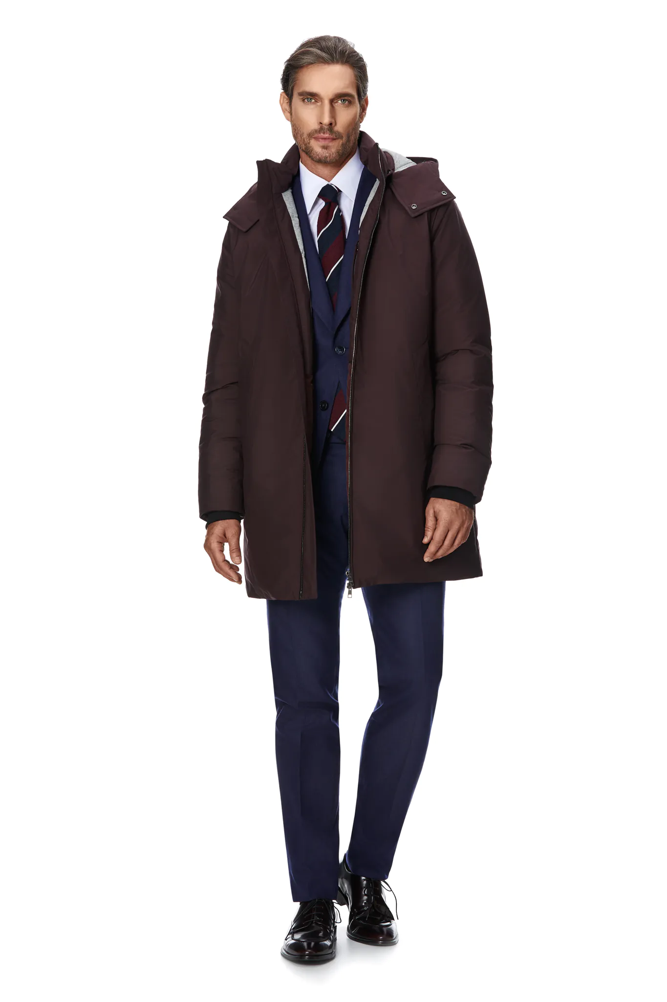 PARKA BORDEAUX DIN PUF - imagine 6