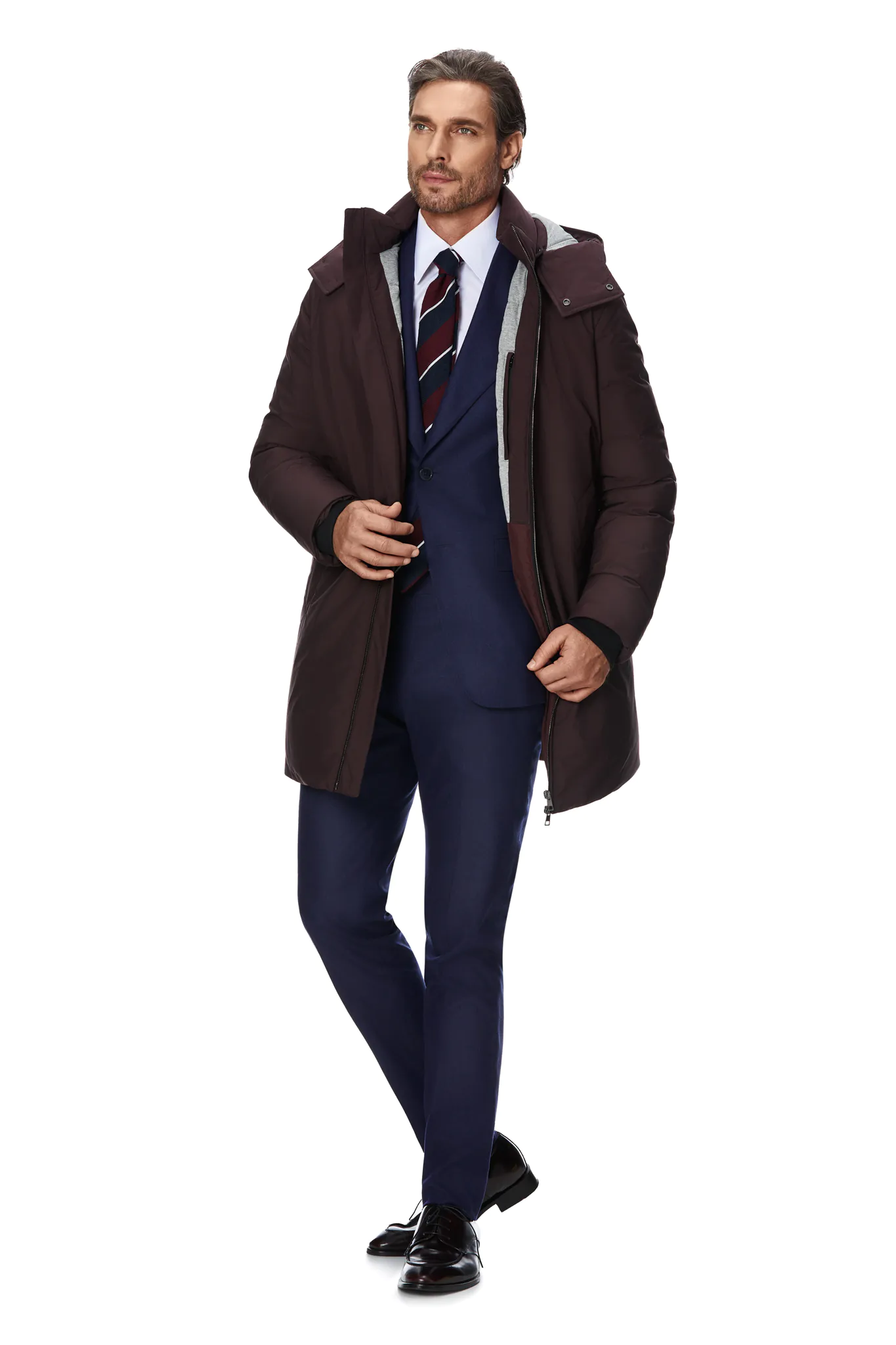 PARKA BORDEAUX DIN PUF - imagine 4