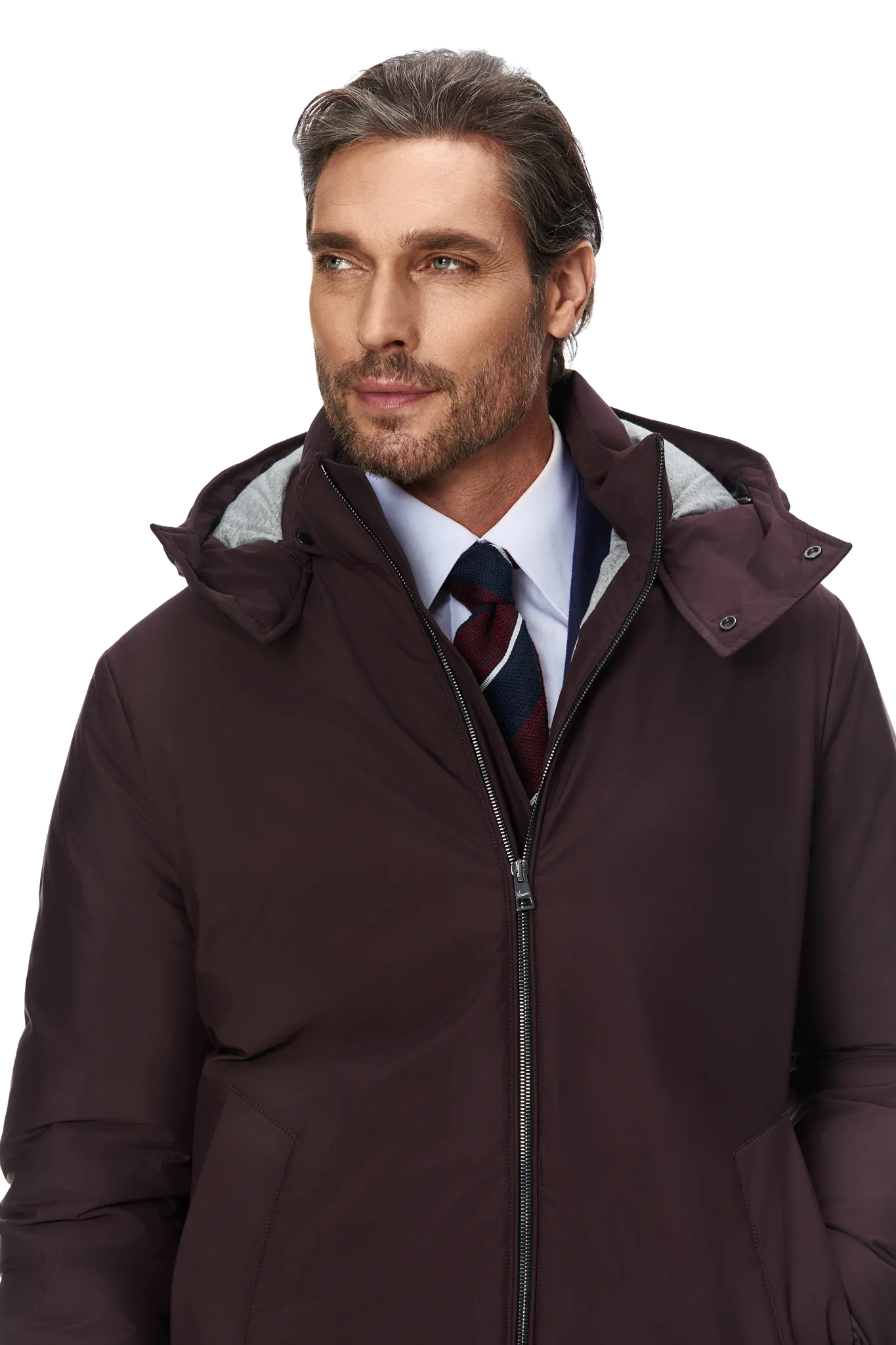 PARKA BORDEAUX DIN PUF - imagine 3