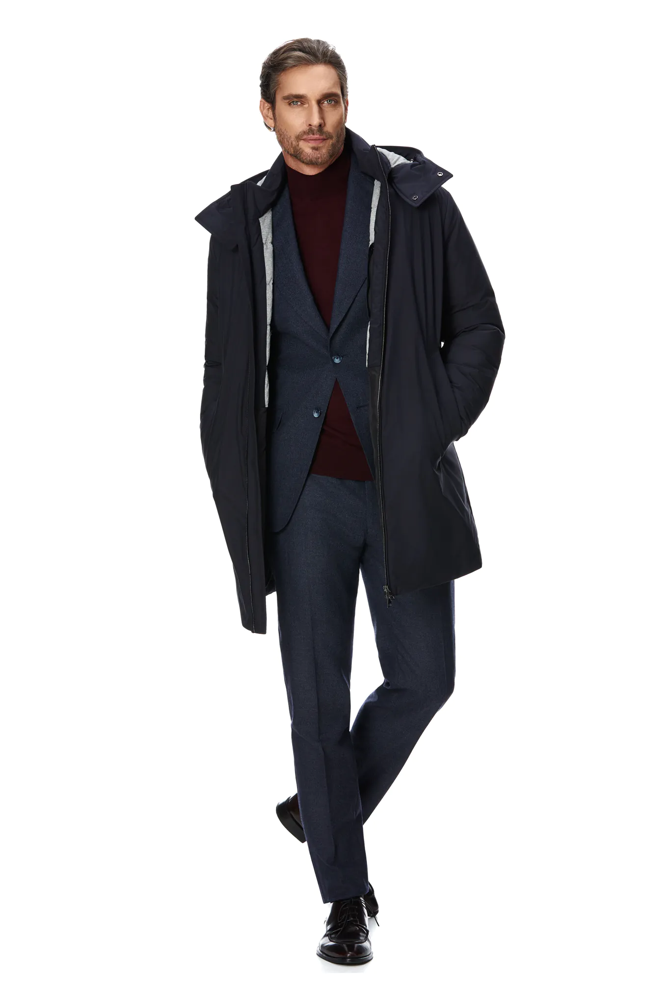 PARKA NAVY DIN PUF - imagine 3