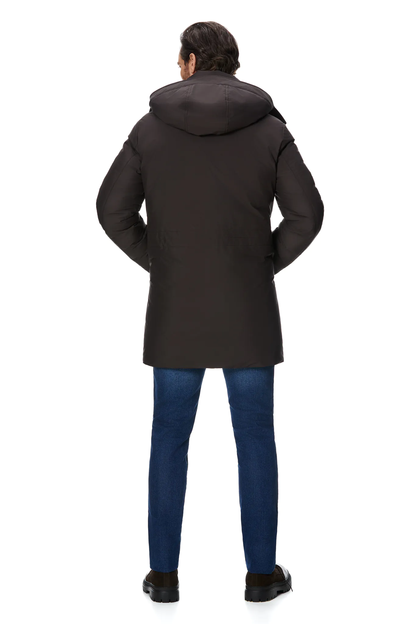 PARKA GRI DIN PUF - imagine 7