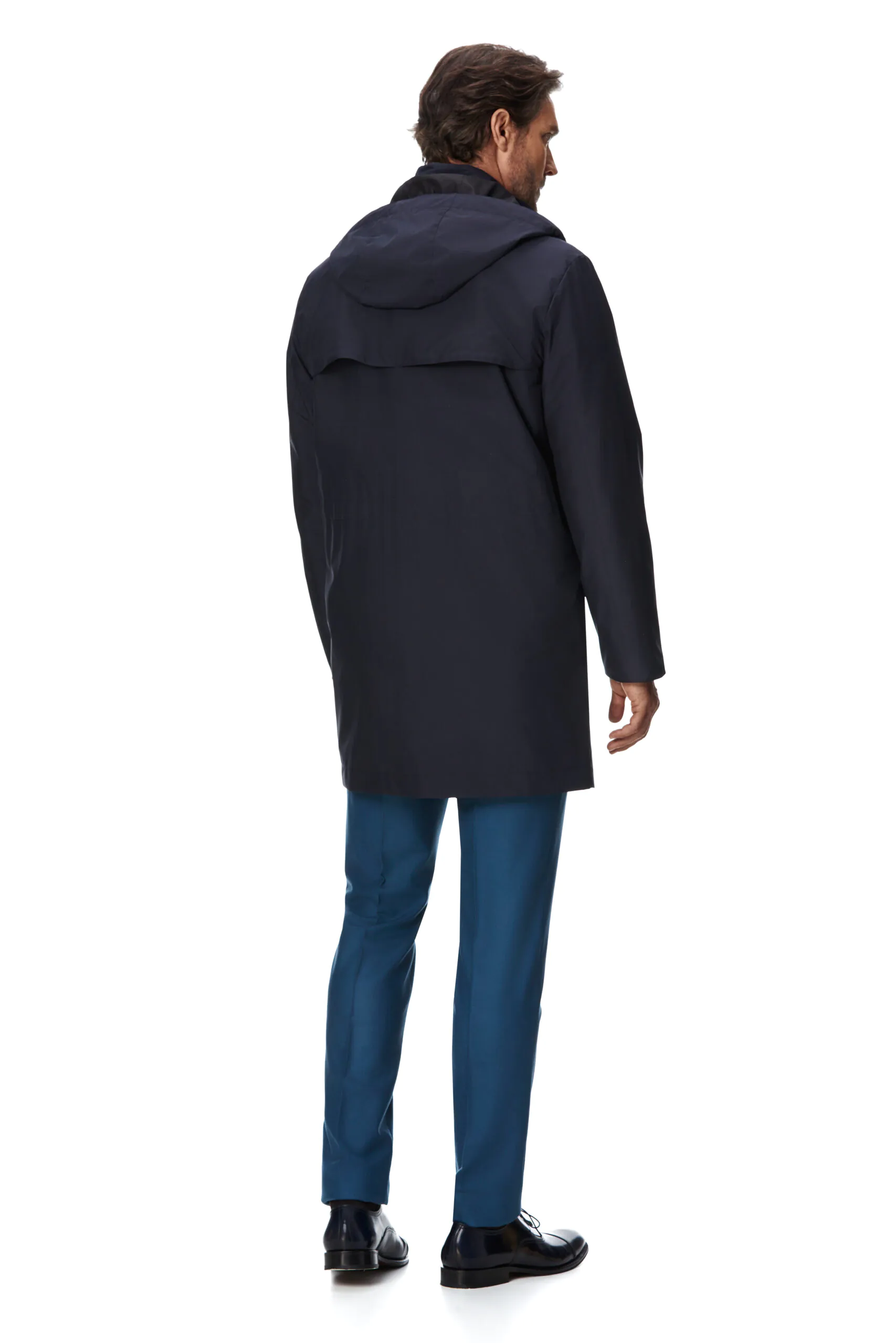 TRENCH TEHNO NAVY - imagine 5