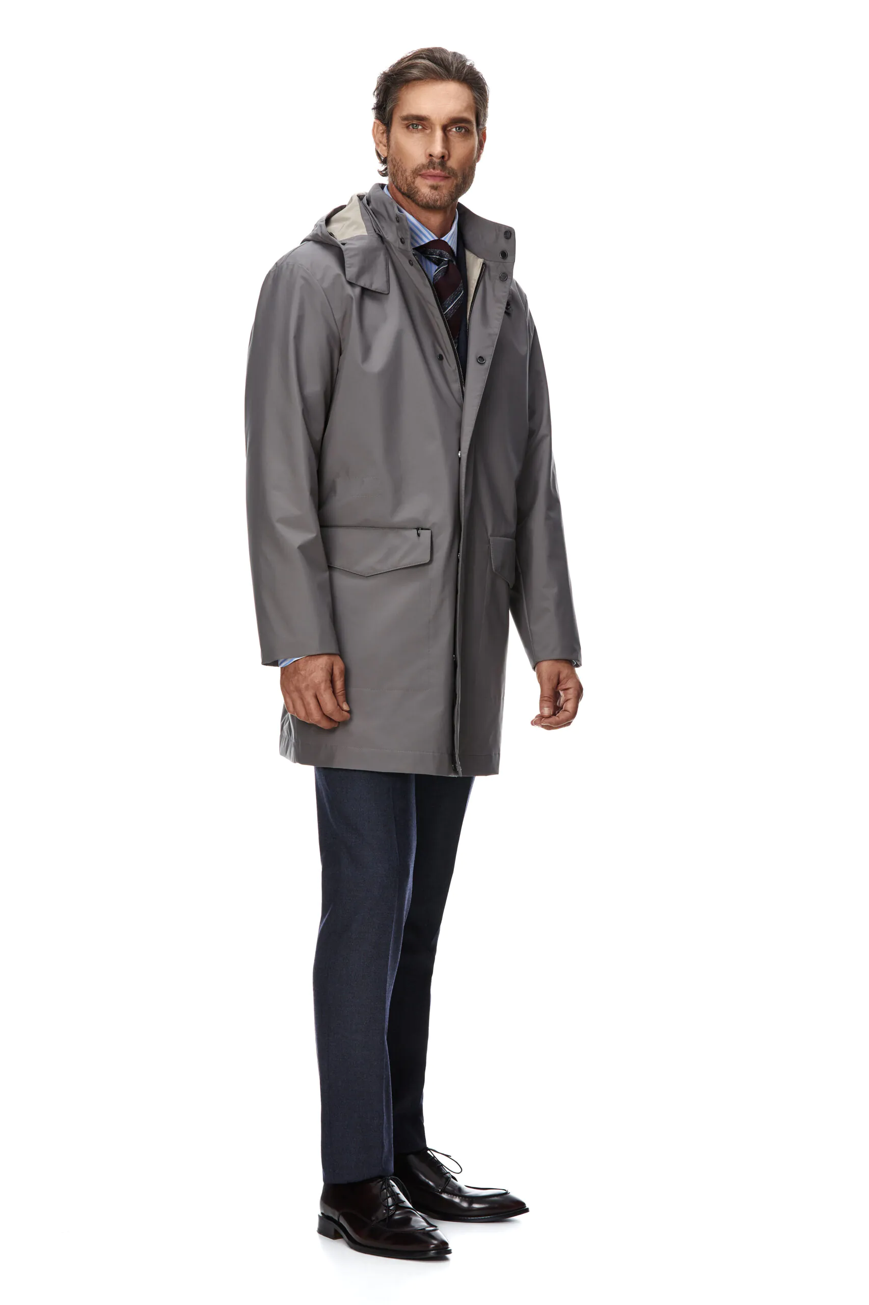 TRENCH TEHNO GRI - imagine 5