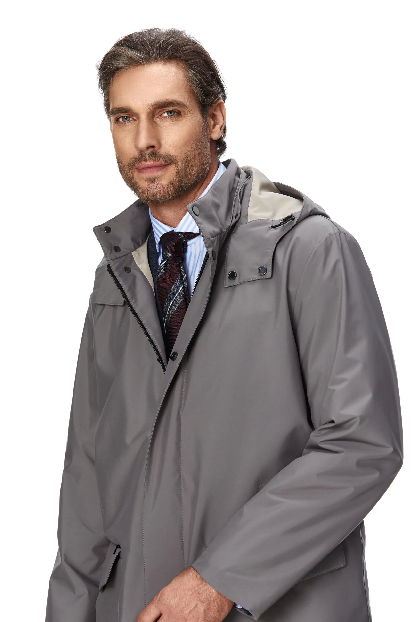 TRENCH TEHNO GRI - imagine 4