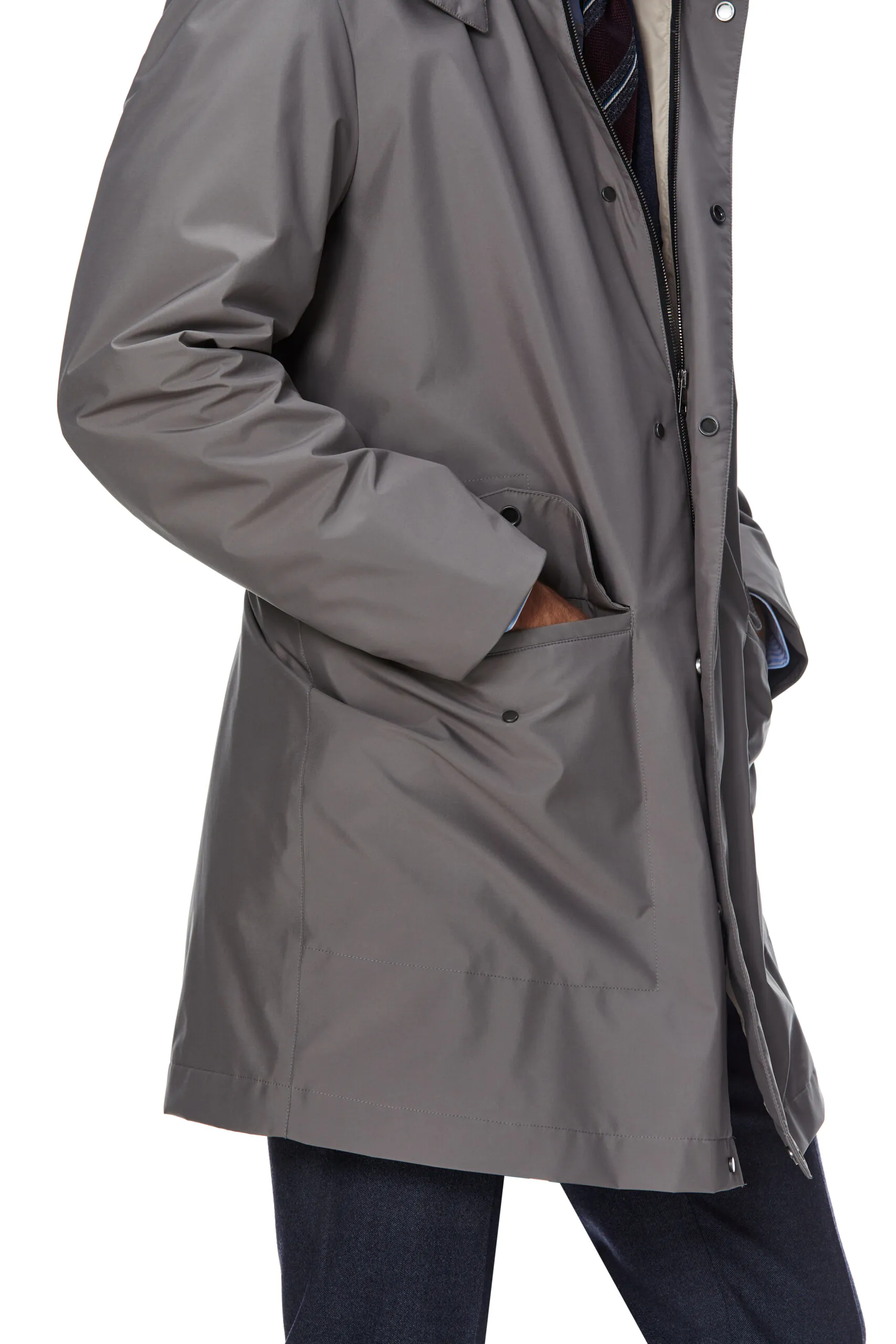 TRENCH TEHNO GRI - imagine 3