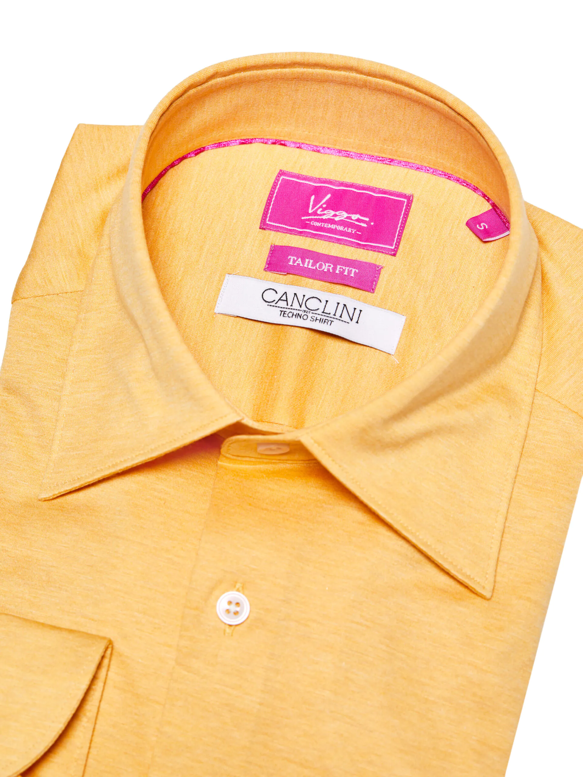 CAMASA GALBENA JERSEY, TESATURA TECHNO