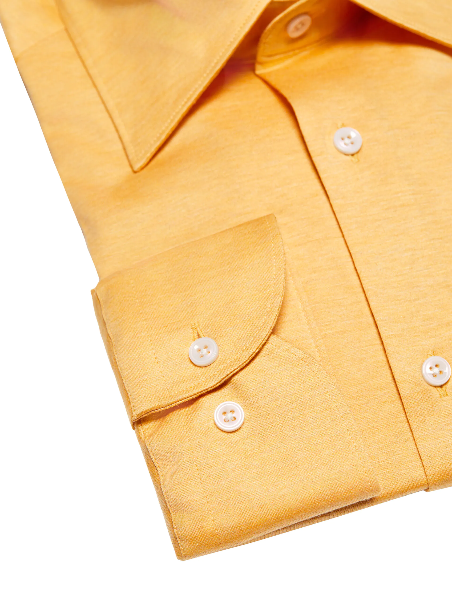 CAMASA GALBENA JERSEY, TESATURA TECHNO - imagine 3