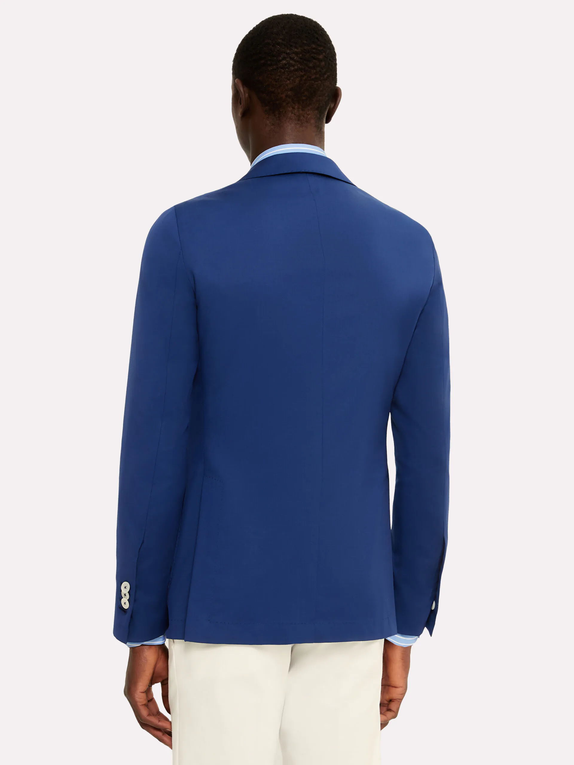 SACOU ALBASTRU DIN LANA - imagine 3