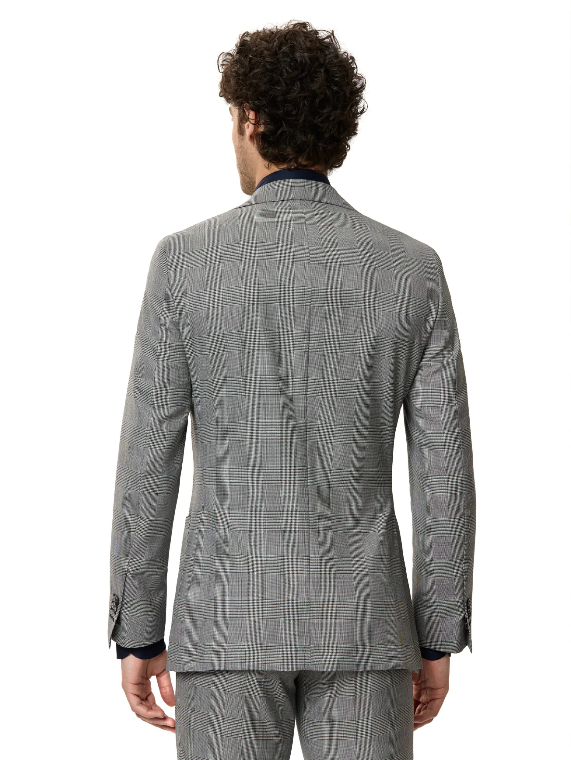 COSTUM TESATURA TALLIA DI DELFINO, MADE TO MEASURE, GRI IN CAROURI - imagine 3