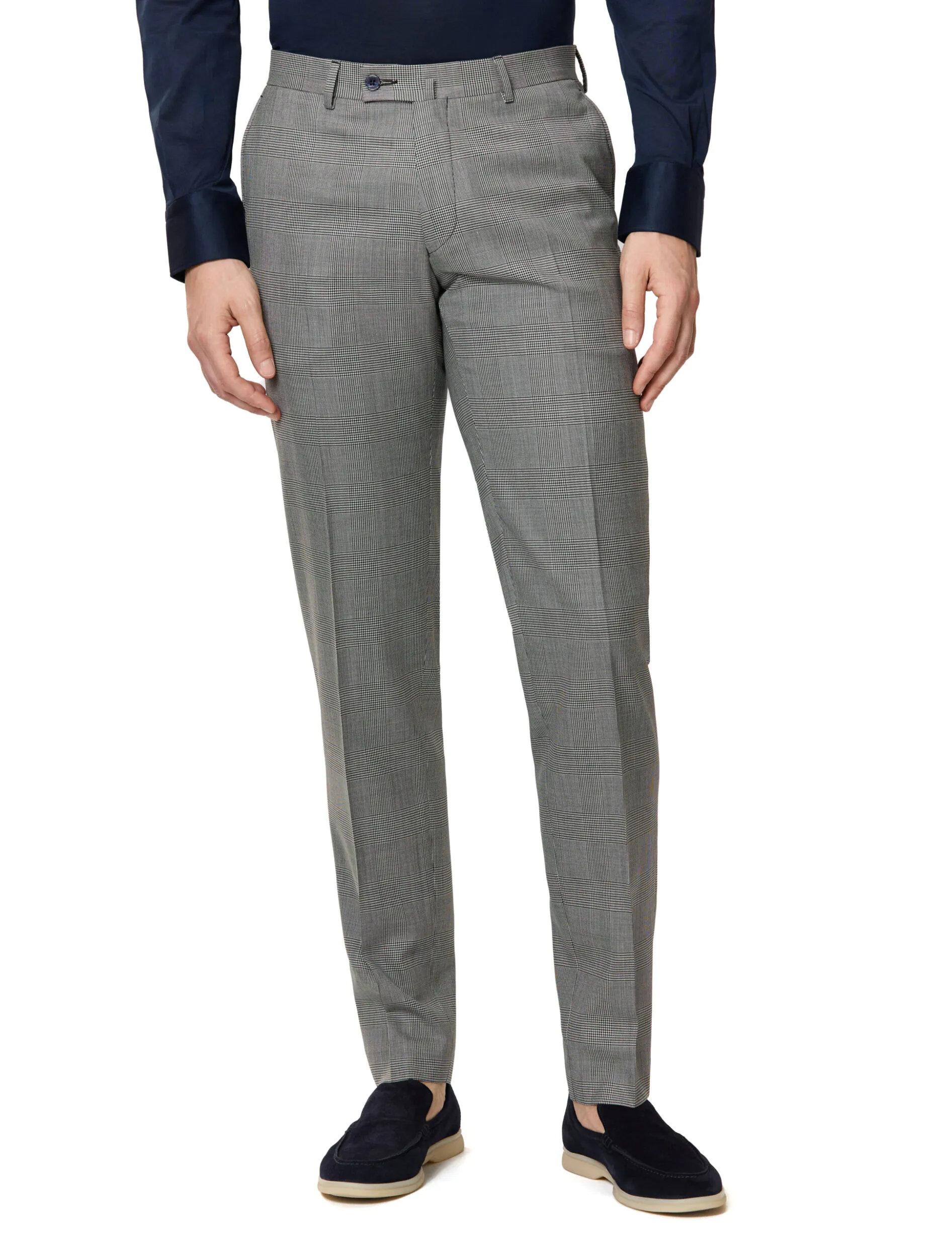 COSTUM TESATURA TALLIA DI DELFINO, MADE TO MEASURE, GRI IN CAROURI - imagine 8