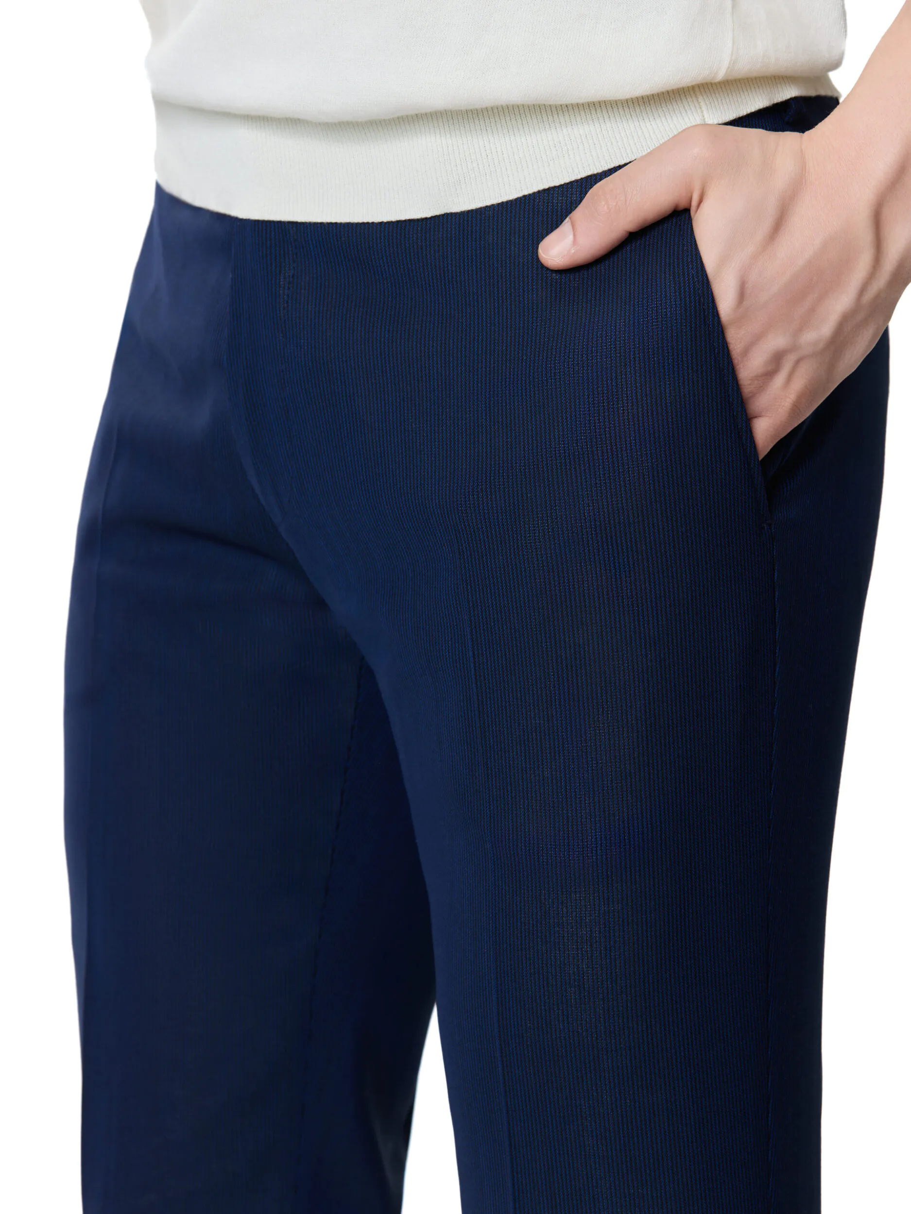 COSTUM TESATURA TALLIA DI DELFINO, MADE TO MEASURE, NAVY CU DUNGI FINE - imagine 7