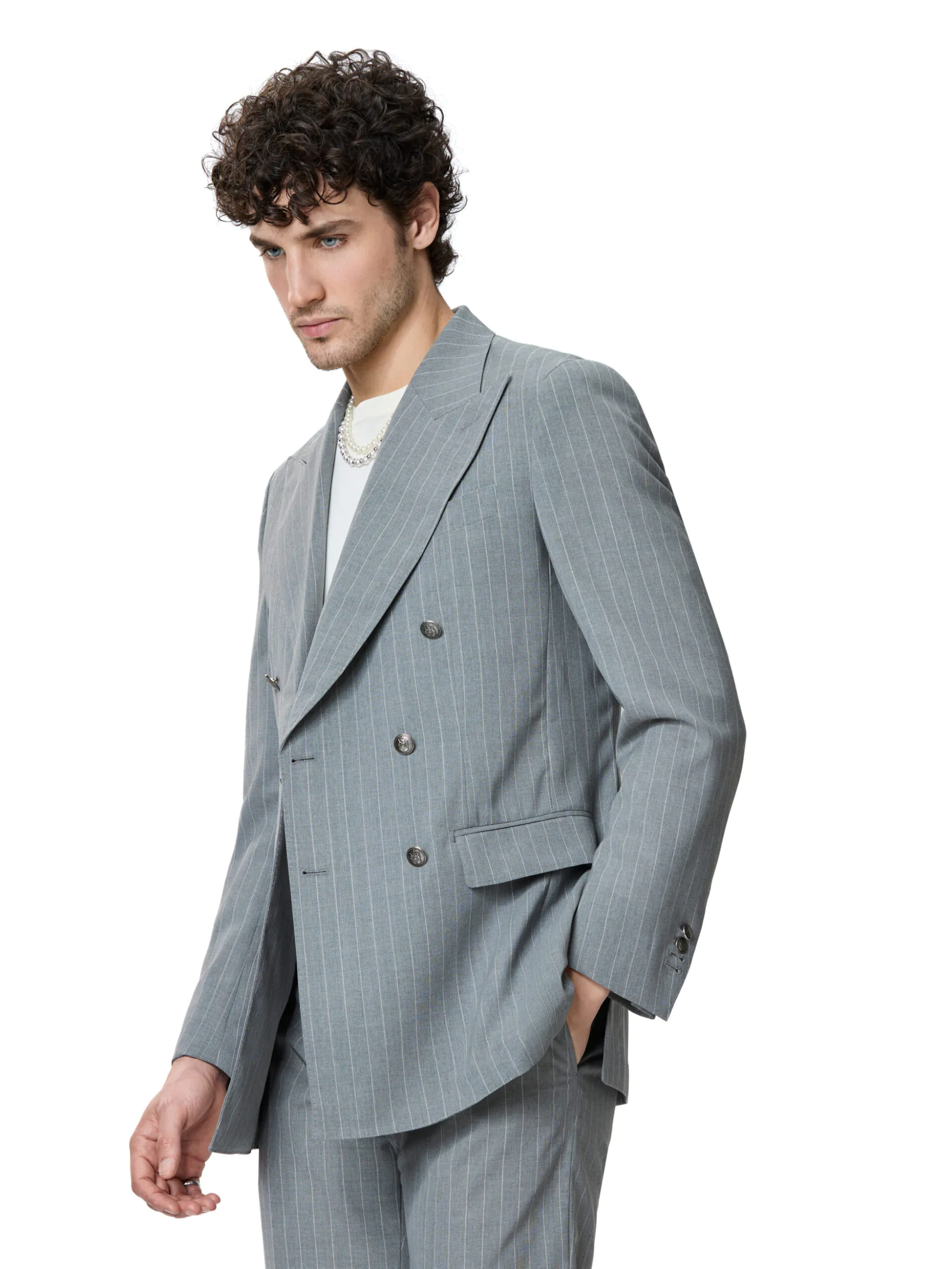 COSTUM TESATURA VITALE BARBERIS, MADE TO MEASURE, ALBASTRU INDIGO