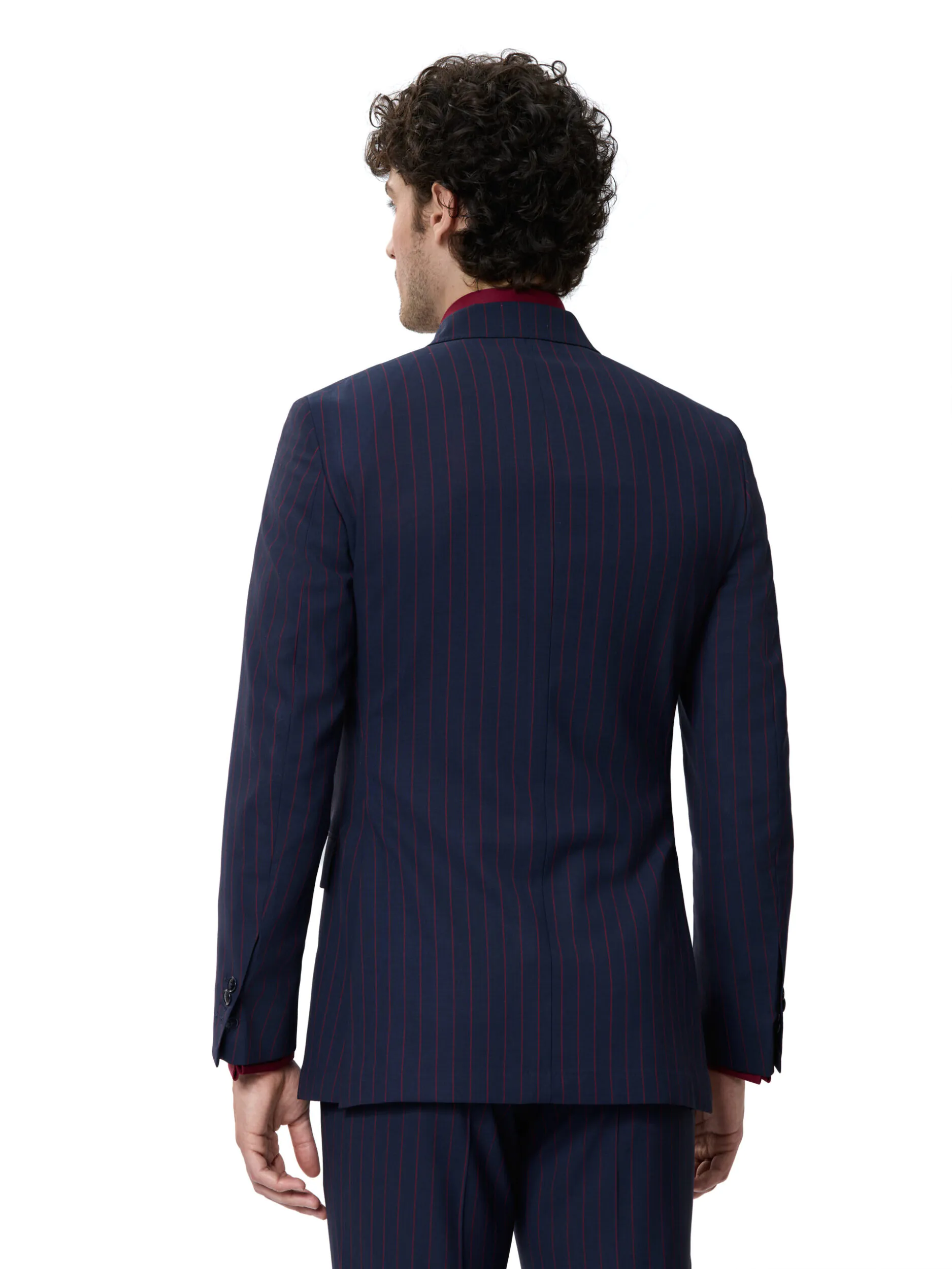 COSTUM TESATURA TALLIA DI DELFINO, MADE TO MEASURE, NAVY CU DUNGI - imagine 4