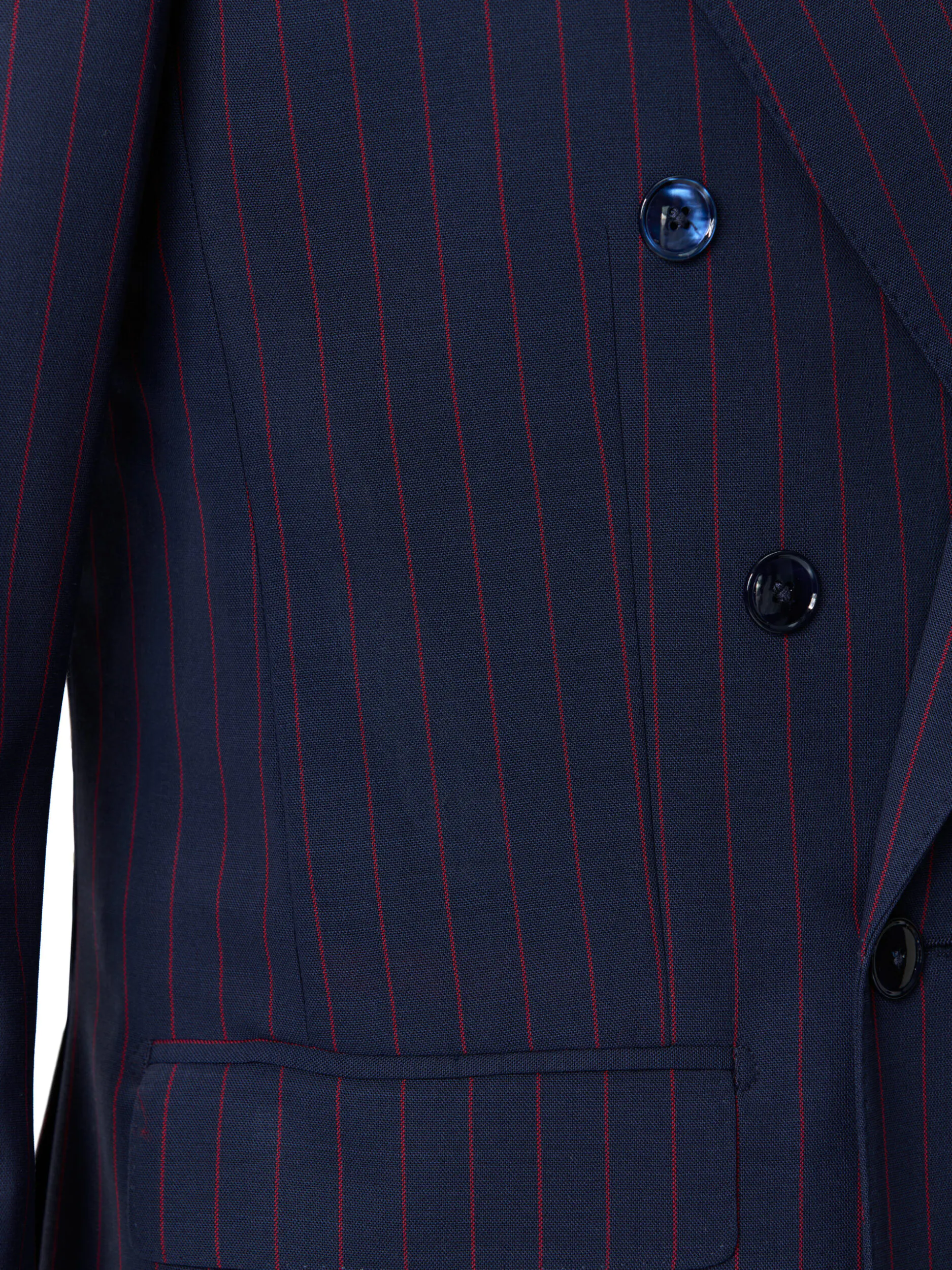 COSTUM TESATURA TALLIA DI DELFINO, MADE TO MEASURE, NAVY CU DUNGI - imagine 6
