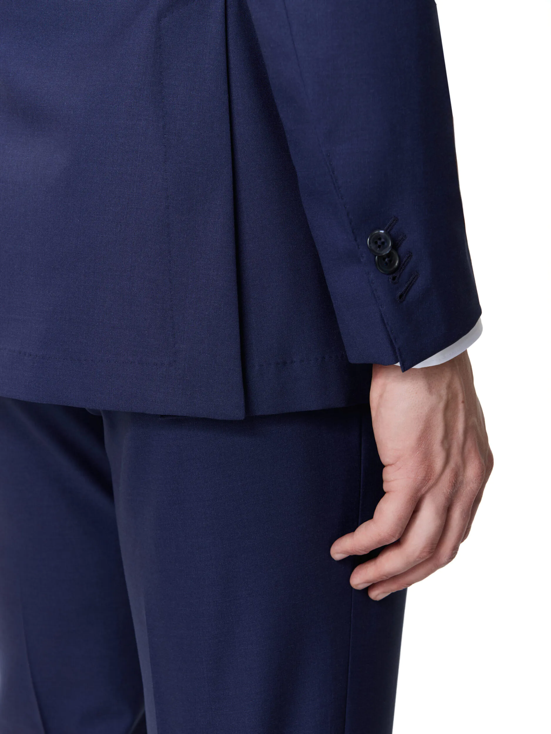 COSTUM TESATURA VITALE BARBERIS, MADE TO MEASURE, BLEUMARIN - imagine 4