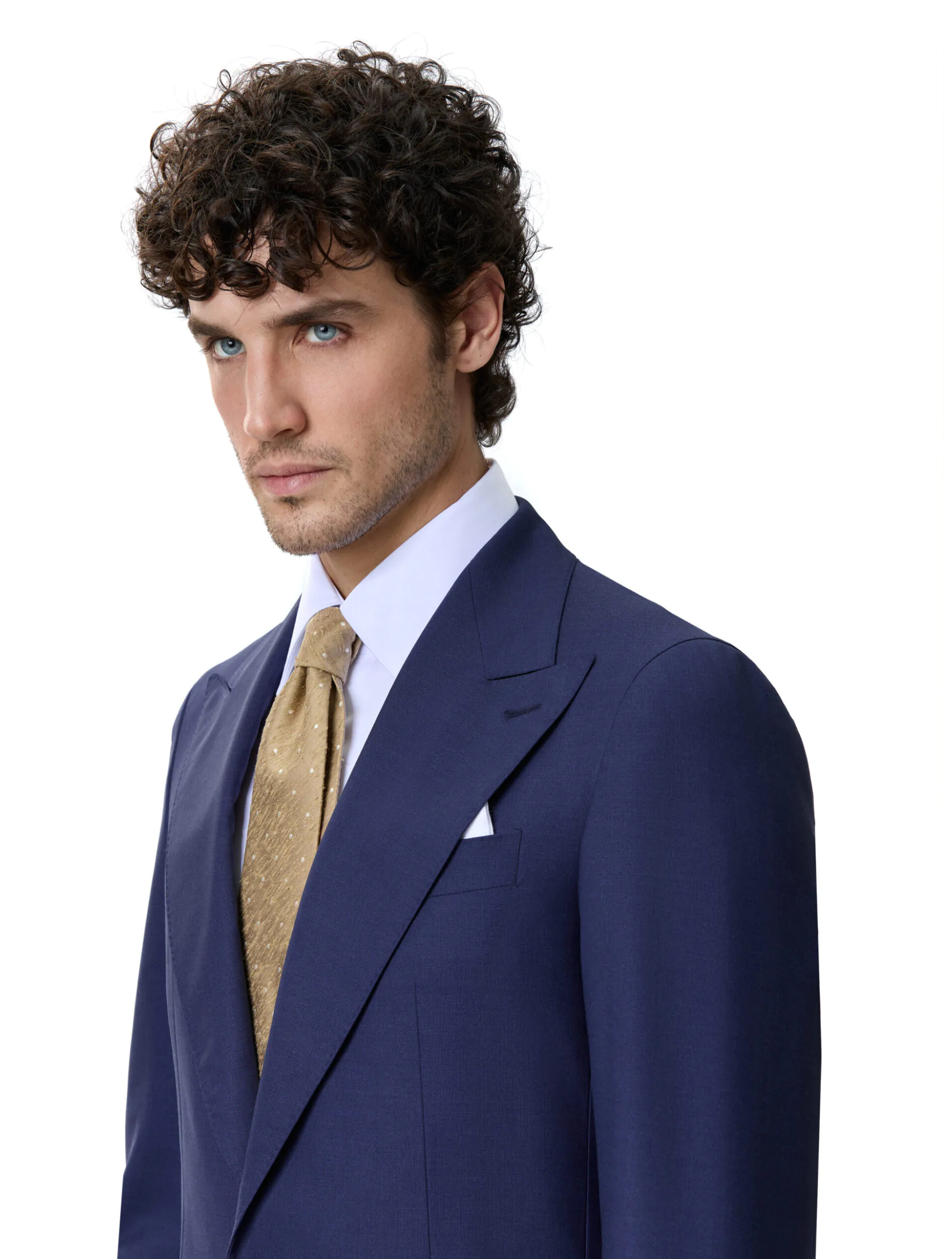 COSTUM TESATURA VITALE BARBERIS, MADE TO MEASURE, BLEUMARIN - imagine 6